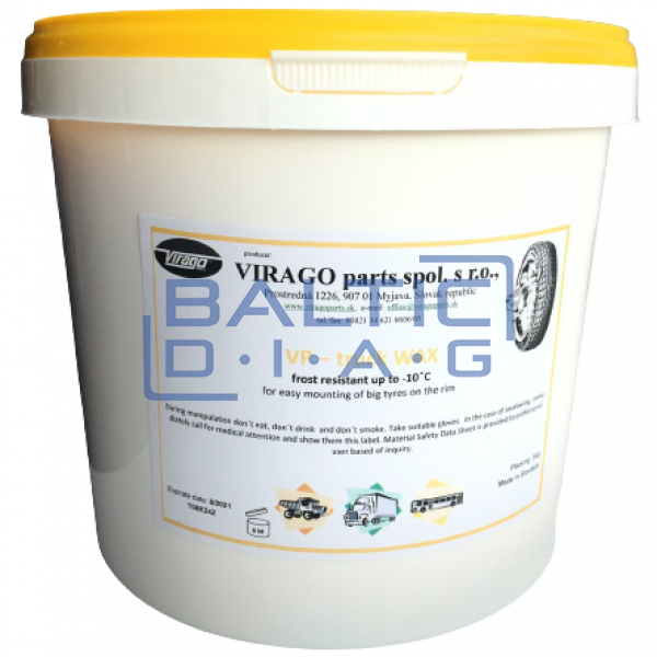 Padangų montavimo pasta TRUCK WAX, 5 kg