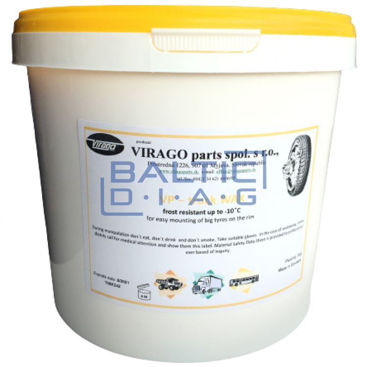 Монтажная паста для шин TRUCK WAX, 5 кг