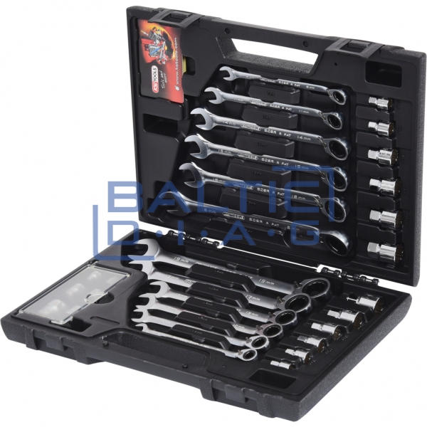 GEARplus RINGSTOP wrench set 30 parts KS Tools