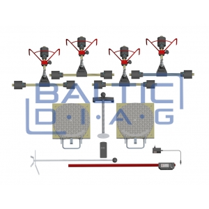 Wheel alignment stand FASEP A646.010 with PC