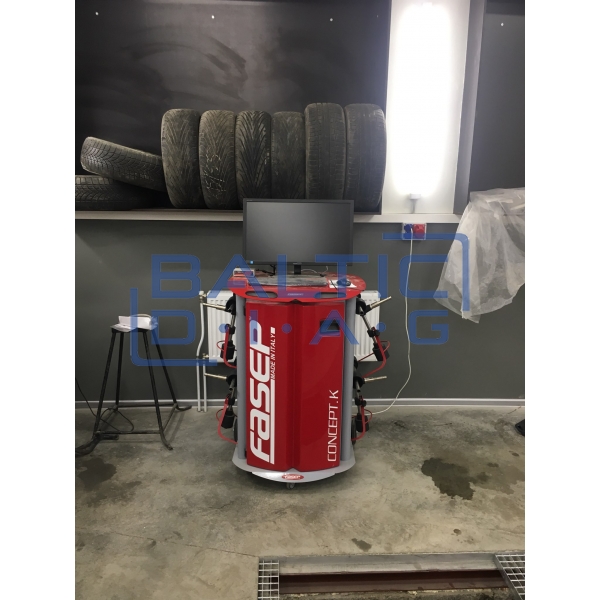 Wheel alignment stand FASEP A646.010 with PC
