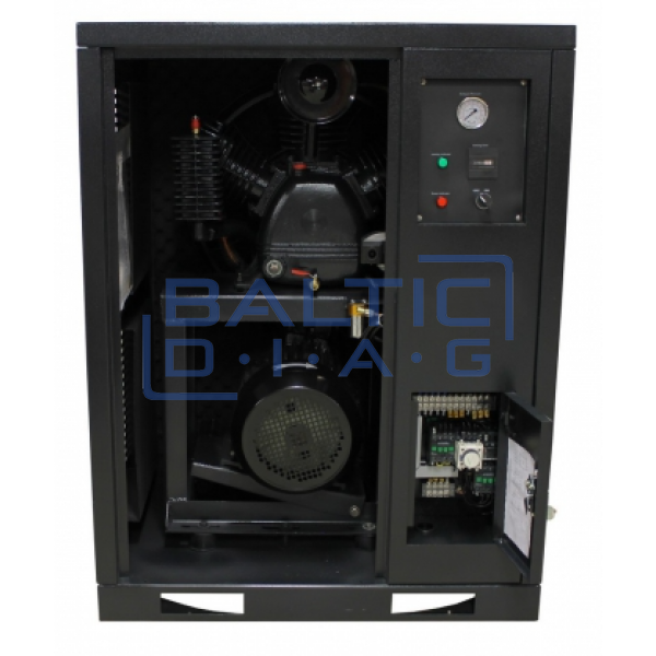 Piston air compressor with soundproof enclosure zion air 5.5 kW and 8 bar