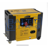 Closed design diesel generator 230V / 400V, 4,6 kW