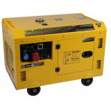 Uždaros konstrukcijos dyzelinis generatorius 230 V / 400 V, 7,5 kW
