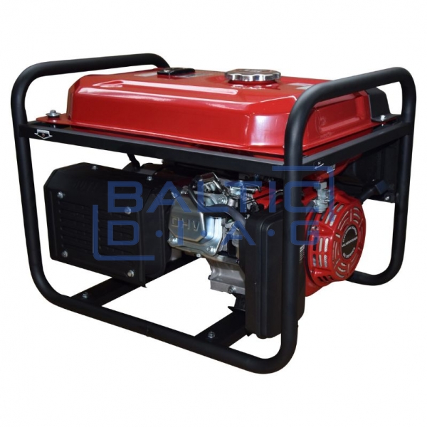 Benzininis generatorius 2.8 kW su elektriniu paleidimu