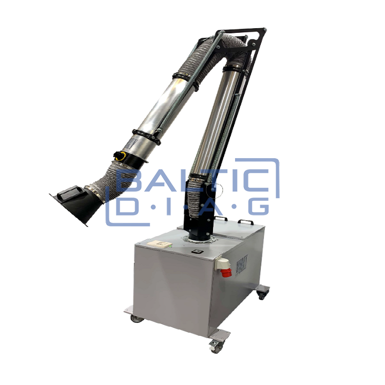 SMOBIPLU mobile smoke extraction and filtration unit