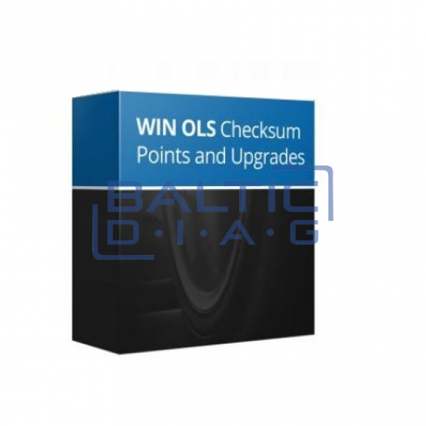 Chip tuning file program WinOLS 20 Checksum point