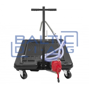 Oil drain tub with wheels REDATS D-300