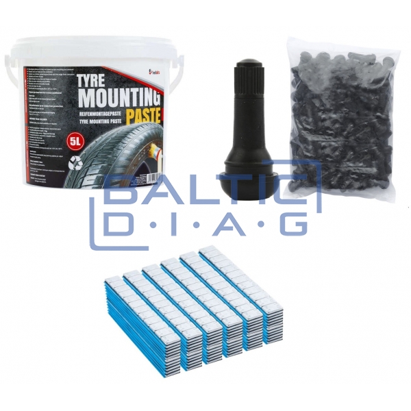 Tire fitting kit