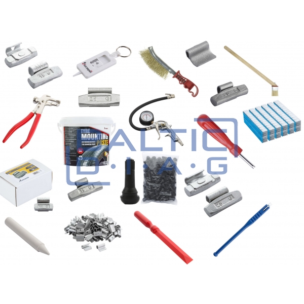 Tire fitting kit