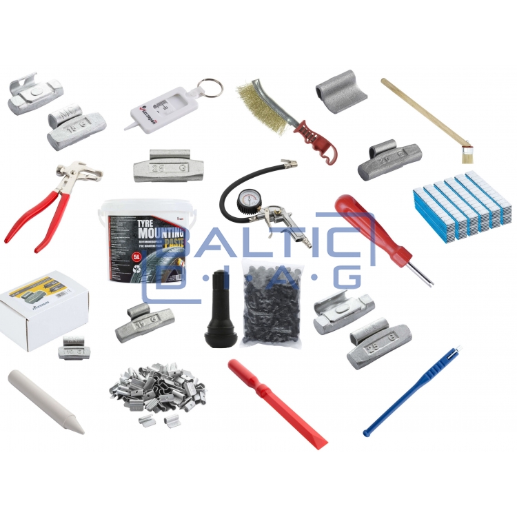 Tire fitting kit