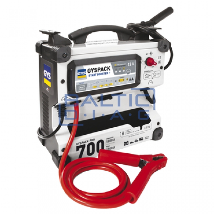 Akumuliatorių paleidiklis 12V GYSPACK PRO 700