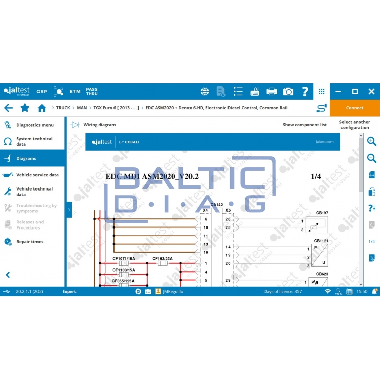 Scania truck diagnostic equipment Jaltest