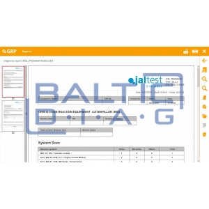 Universal diagnostic equipment for construction machinery Jaltest OHW Kit