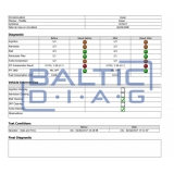 Exhaust test equipment with CAP3500 GO Workshop tablet