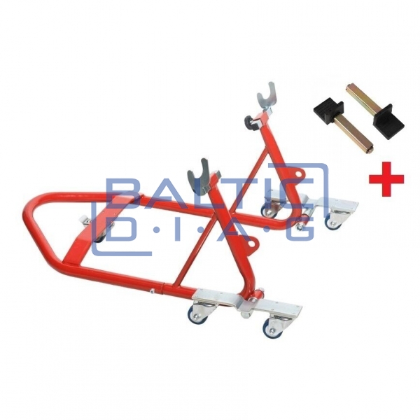 Motorcycle stand for rear wheel 340 kg (mobile)