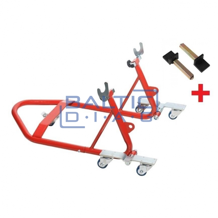 Motorcycle stand for rear wheel 340 kg (mobile)