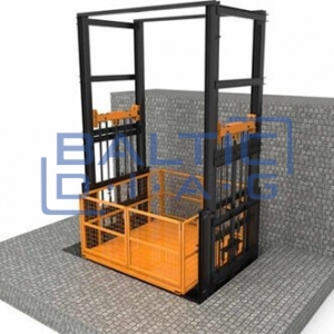 Keturių kolonų krovininis liftas 2.4-6.5m Keturių kolonų krovininis liftas 2.4-6.5m