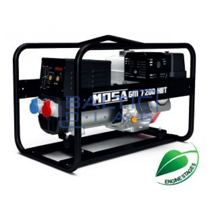 Бензиновый генератор MOSA GM 7-200 HBT