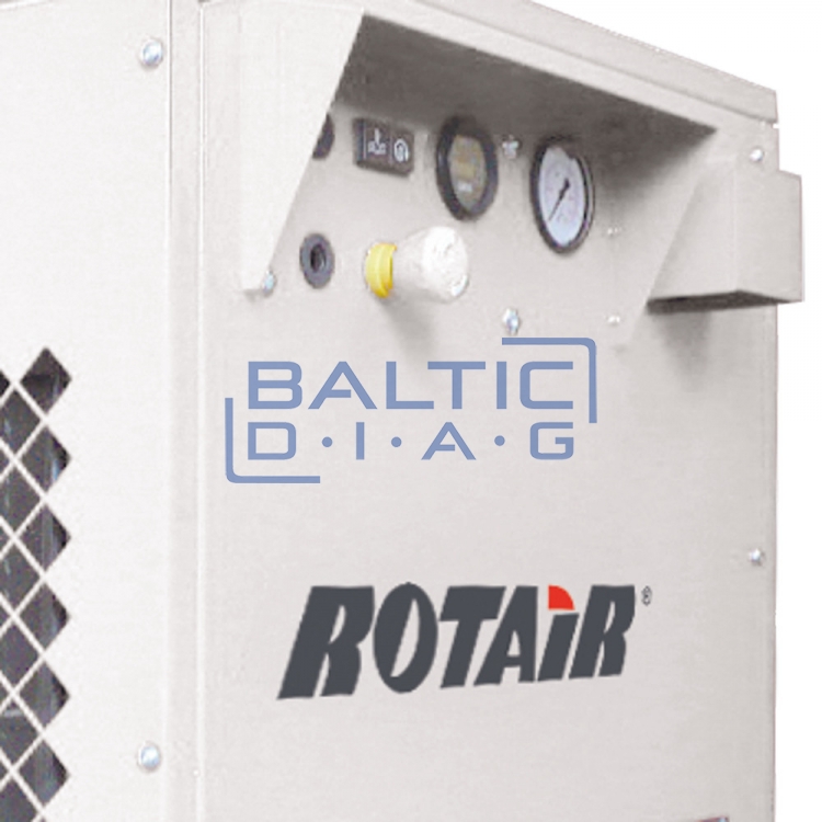 Мобильный встраиваемый винтовой компрессор Rotair VRH 10-70