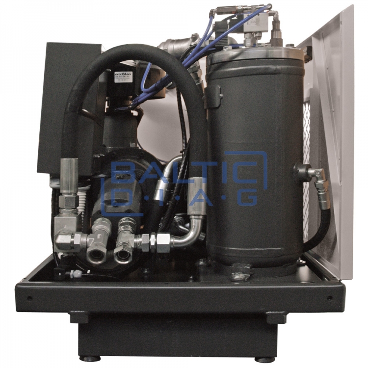 Mobile built-in screw compressor Rotair VRH 10-70