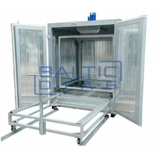 Electric industrial powder coating furnace COLO 1515