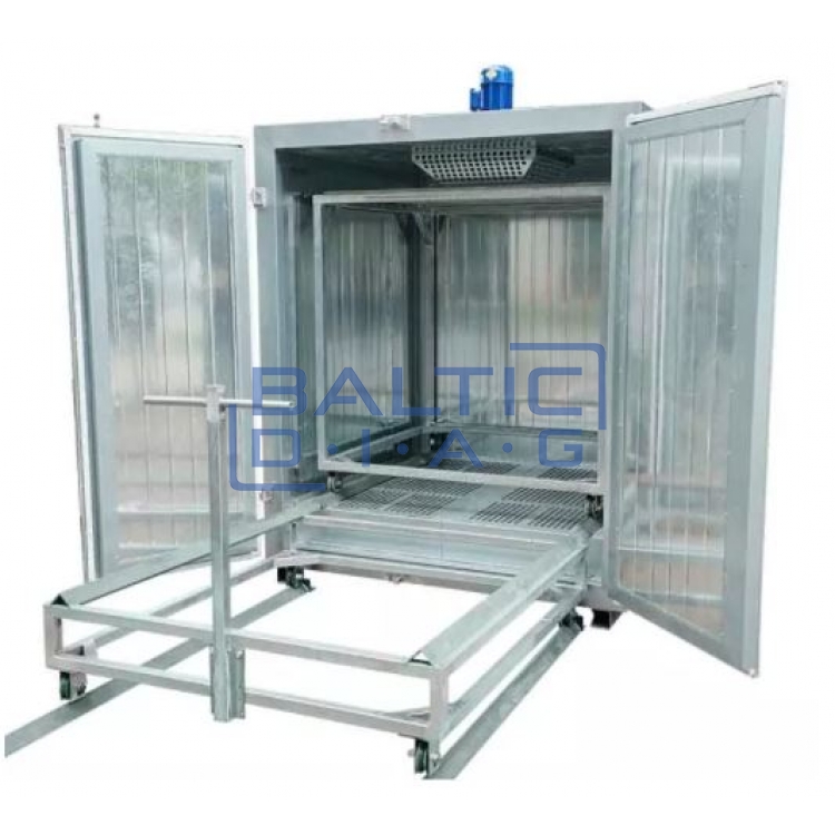 Electric industrial powder coating furnace COLO 1515