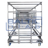 Large electric powder coating furnace COLO 1645