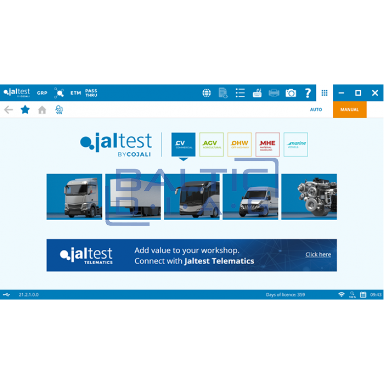 Универсальное диагностическое оборудование подъемного оборудования Jaltest MHE