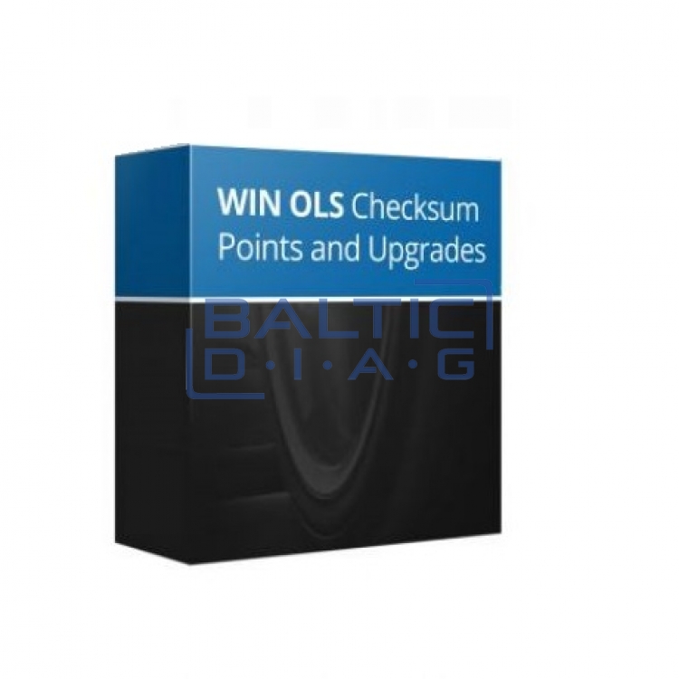 Chip tuining file program WinOLS 1 Checksum point