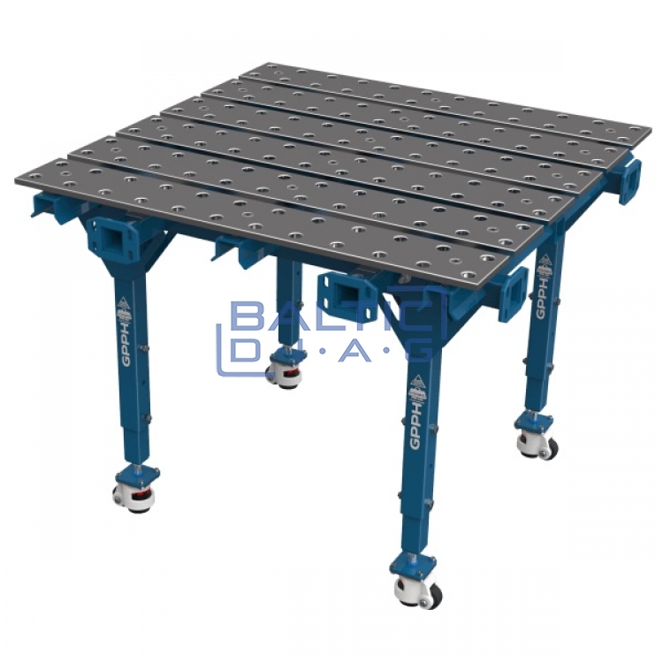 Modular welding table 1000x1000 mm