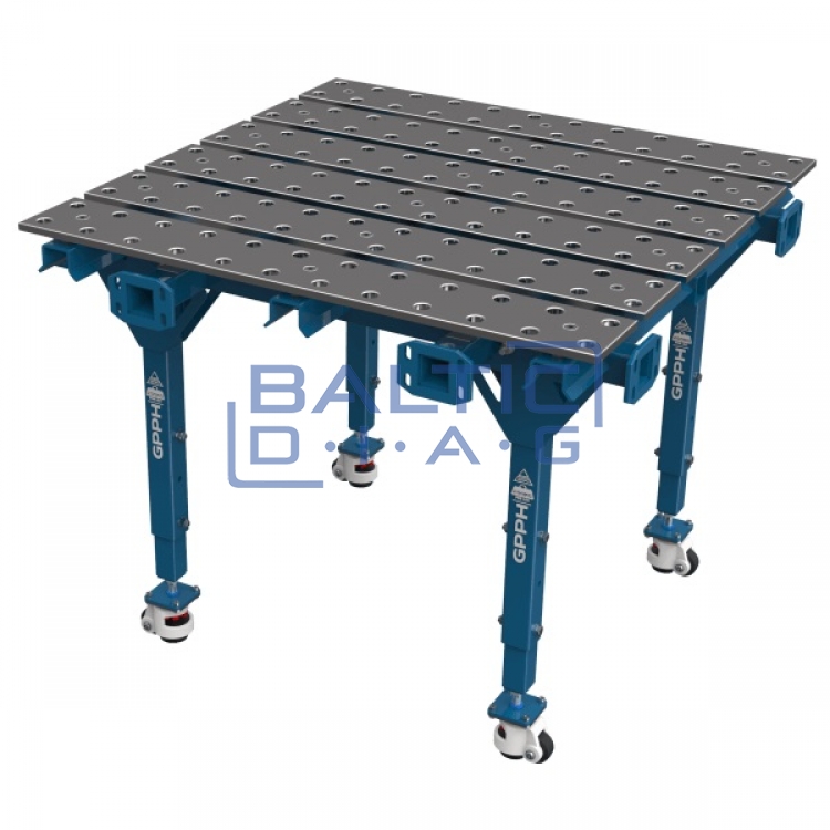 Modulinis suvirinimo stalas GPPH 1000x1000 mm