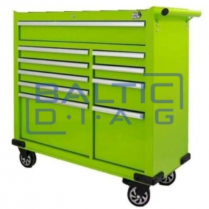 Tool trolley with 10 drawers