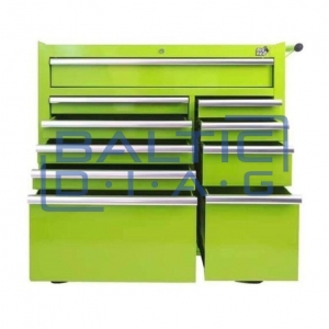 Tool trolley with 10 drawers