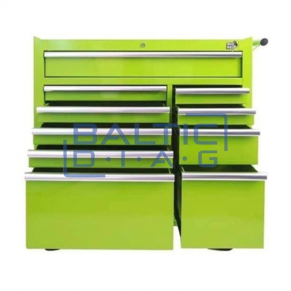 Tool trolley with 10 drawers