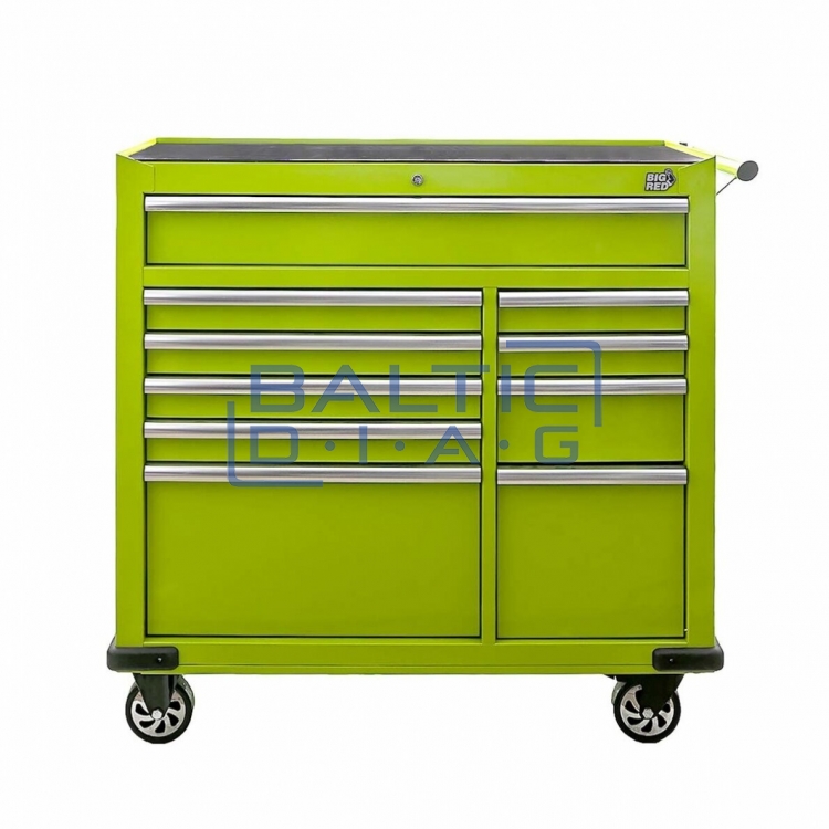 10 drawer tool trolley