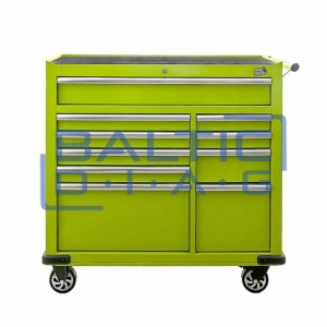 Tool trolley with 10 drawers