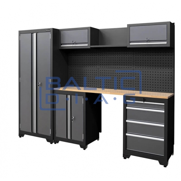 Professional 13-piece workshop cabinet system Weber 450