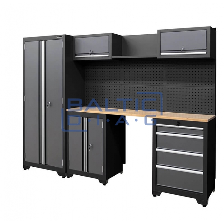 Professional 13-piece workshop cabinet system Weber 450