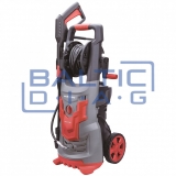 High-pressure washer with reel and accessories 2100W