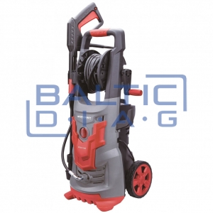 High-pressure washer with reel and accessories 2100W