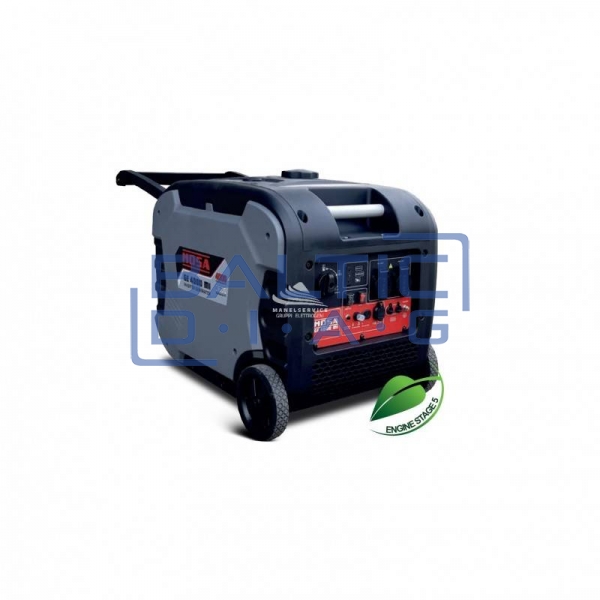 Inverterinis generatorius su elektriniu starteriu 3,8 kW