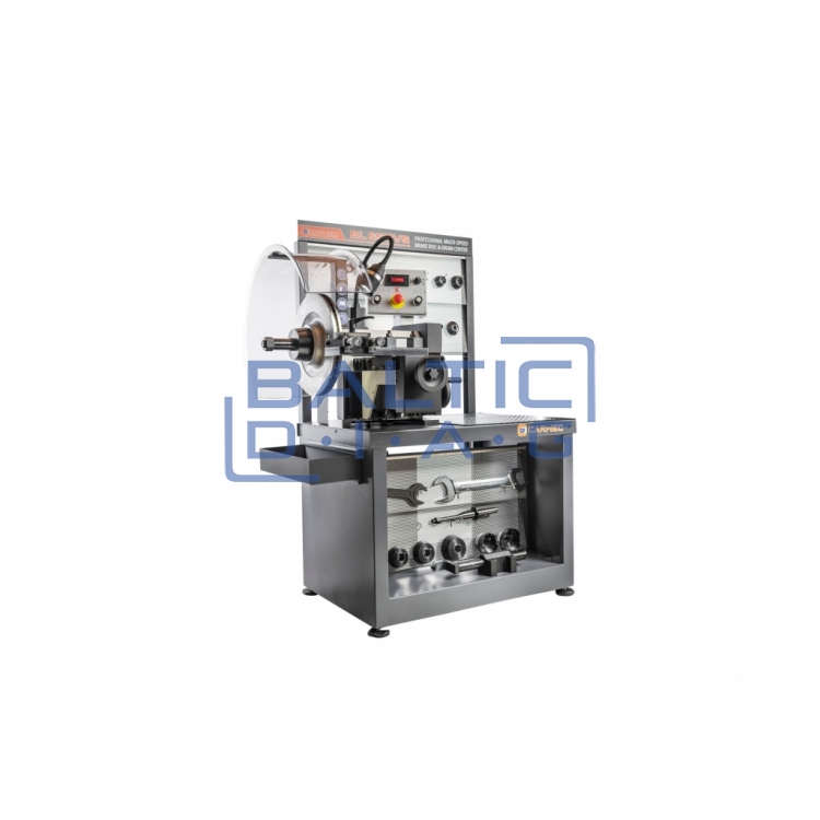 Carmec BL 650VS multi-speed brake disc and drum lathe