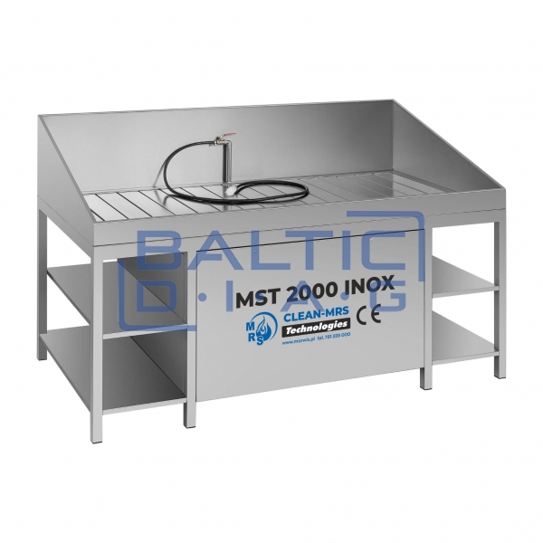 Детализированная автомойка Marwis MST 2000 INOX с пневмонасосом