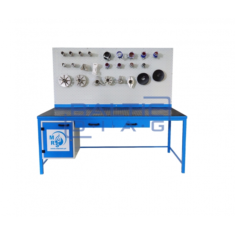 Workshop table Marwis E tool