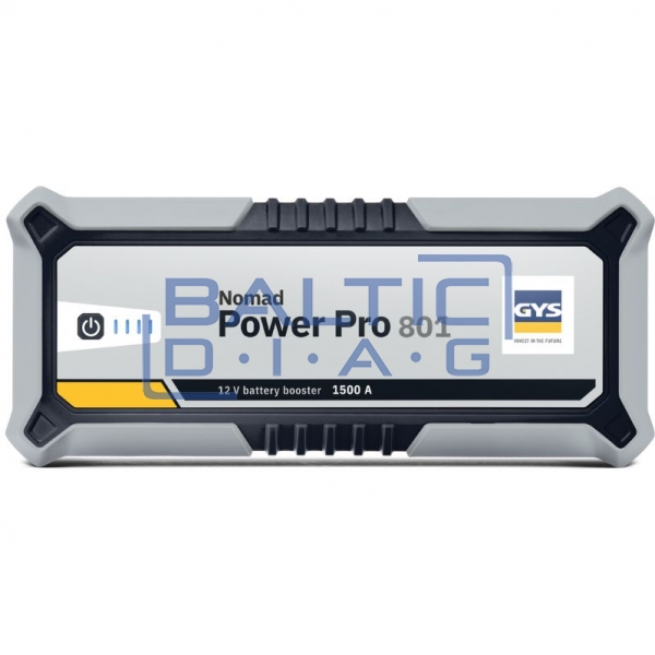 Akumuliatorių paleidiklis NOMAD POWER PRO 801