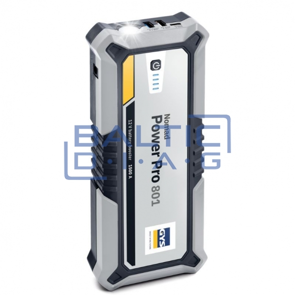 Akumuliatorių paleidiklis NOMAD POWER PRO 801