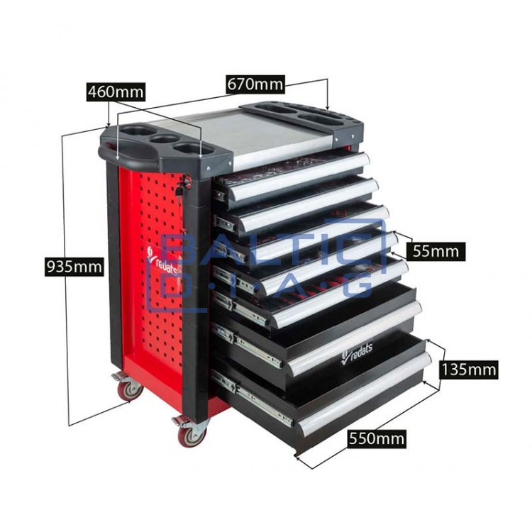 REDATS toolbox with 420 tools