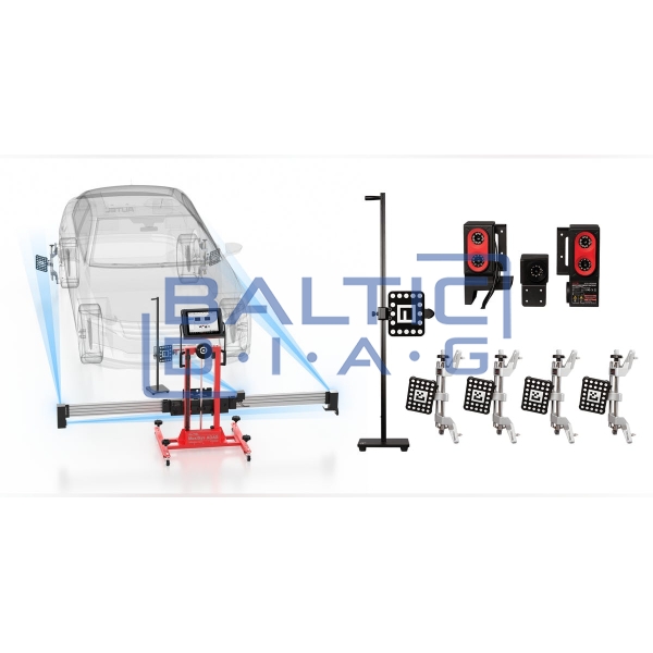 ADAS calibration system Autel IA800 with optical positioning system