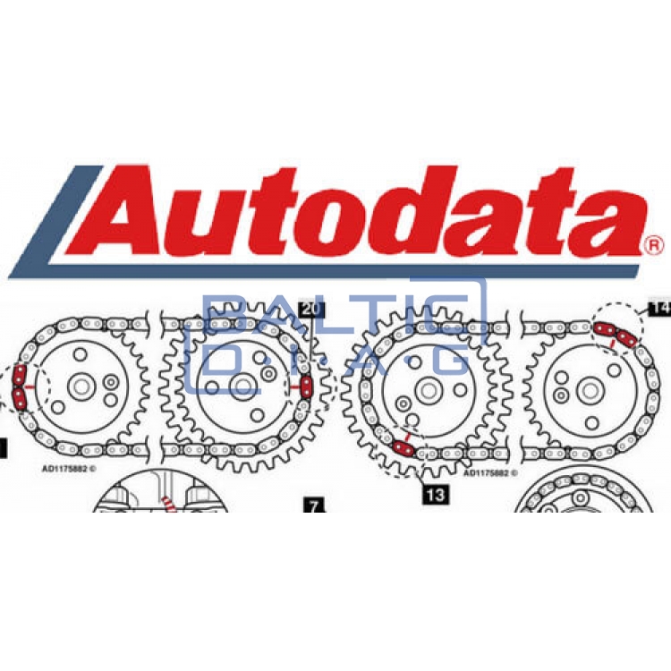 Autodata duomenų bazė "aptarnavimas ir priežiūra" 1 vartotojui